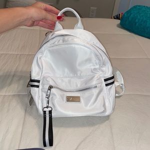 White mini vintage Havana backpack